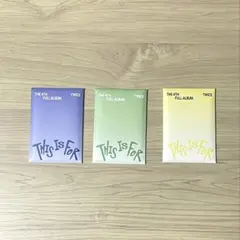TWICE THIS IS FOR 初回特典トレカセット