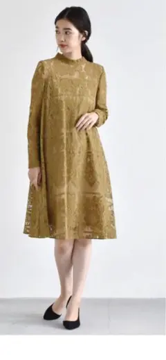 Kaeneのall lace A line one-piece