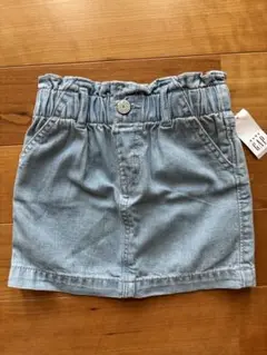 【新品未使用】GAP デニムスカート ゴムウエスト 100㎝