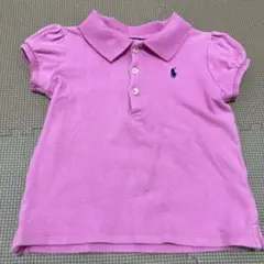 RALPH LAURENラルフローレン　パフスリピンクポロシャツ　18m 85㎝