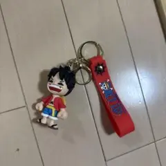 ルフィ フィギュア型キーホルダー　ワンピース　ストラップ