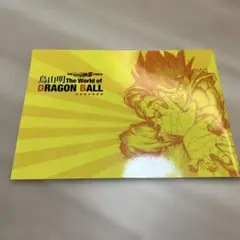 鳥山明　The World of DRAGON BALL パンフレット