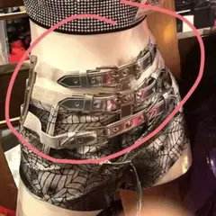 個性　コスプレ　ダンス　たけのこ　シルバーベルト