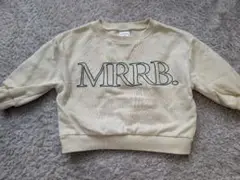mirror bae. MRRB.刺繍トレーナー 80cm