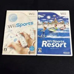 Wii Sports & Wii Sports Resort セット