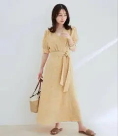 VIS ロングワンピース