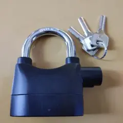 強力ブザー音施錠鍵