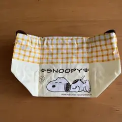 ★新品 未使用★ SNOOPY スヌーピー　ランチョンバッグ