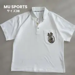 MUI SPORTS エムユースポーツ　 ポロシャツ　ゴルフシャツ