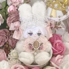 10cm にじぱぺ きぐるみ うさぎ