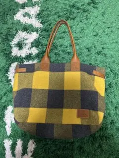 Vivienne Westwood イエロー チェックバッグ
