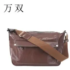 万双 シモーネBOX ショルダーバッグ 濃茶 ミネルバボックス 万双 マンソウ ショルダーバッグ シモーネBOX ミネルバボックス