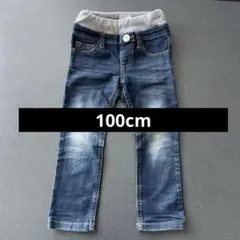 Right-on MPSユニオンジャック刺繍デニムパンツ 100cm