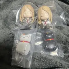 夏目友人帳　肩ズンfig 夏目レイコ &ニャンコ先生&黒ニャンコ　セット