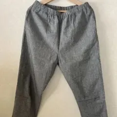 Samansa Mos2 イージーパンツ　千鳥柄