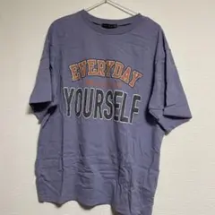 GORGE ゴージ 半袖Tシャツ ピグメント 紫