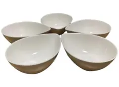 ニトリ　皿　小鉢　涙型ボウル 5個セット ホワイト　新品未使用品