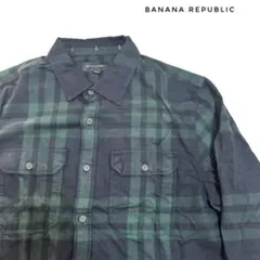BANANA REPUBLICバナナ・リパブリック　チェックネルシャツ　アメカジ