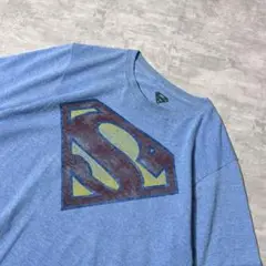 雰囲気抜群 00s SUPERMAN Tシャツ アメコミ DCコミック ムービー
