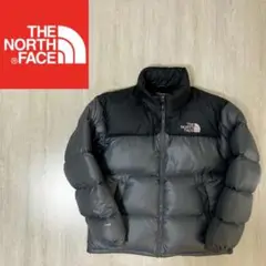 ノースフェイス ヌプシジャケット ダウンジャケット グレーブラック メンズ M