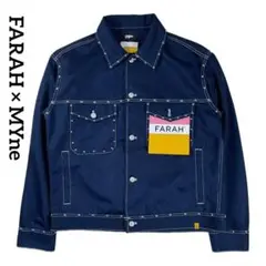 FARAH X MYne スタッズジャケット/Studs Jacket ブラック MYne（マイン）の「【FARAH X MYne】スタッズジャケット/Studs