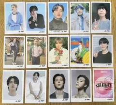 BTS jimin メッセージカード　15枚セット　♥︎
