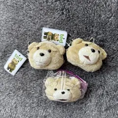 Tedフェイスがま口ポーチまとめ売り新品未使用