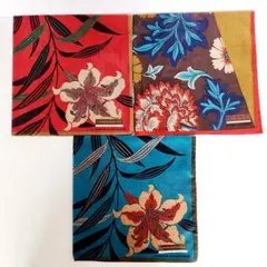 ジュンコ・コシノ ハンカチ 3点セット 未使用 花柄