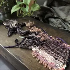 朽ち果てた裂織襤褸/古布