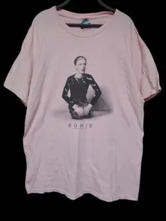 DAVID BOWIE 正座 バンドTシャツ ロック デビットボウイボーイ