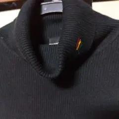 Benetton Formula 1 タートルネック セーター L 黒
