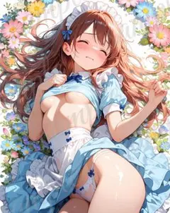 b385 美少女 かわいい イラスト 下着 コスプレ セクシー A4ポスター