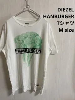 DIEZEL ディーゼル　HANBURGER ハンバーガー　Tシャツ ホワイト