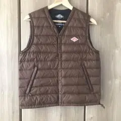 DANTON ダントン ダウンベスト インナーダウン ブラウン 36