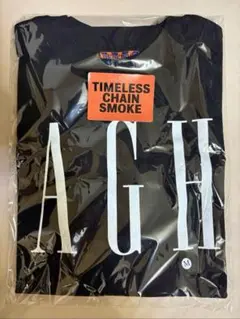 舐達麻 AGH BIG LOGO Tシャツ BLACK Mサイズ ステッカー付