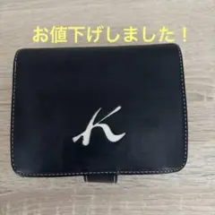 Kitamura 二折財布 ダークブルー