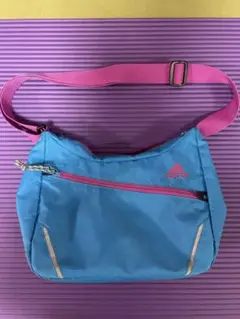 adidas ショルダーバッグ 青・ピンク