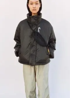 ZARA × And Wander　SHORT PAFFER COAT