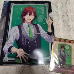 うたプリ　カルナイ　ココス　クリアファイル　クリアカード　寿嶺二　セット