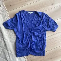 新品未使用　KLEIN PLUS 半袖カーディガン 40