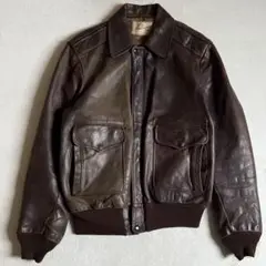 【50-60s HERCULES】レザーブルゾン　ヌバック　本革　短丈　古着 50-60s HERCULES】レザーブルゾン ヌバック 本革 短丈 古着
