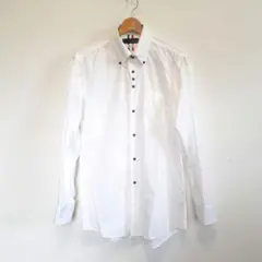 JOVIAL RUSH メンズ 長袖 ワイシャツ Yシャツ ドレスシャツ