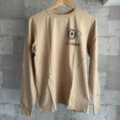 新品 Champion チャンピオン HEAVY DUTY ロンT ベージュ L