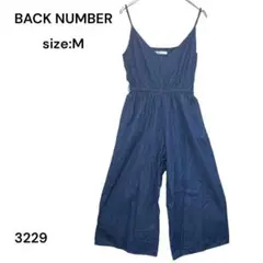 BACK NUMBER　バックナンバー　オーバーオール　サロペット　Ｍ　おしゃれ