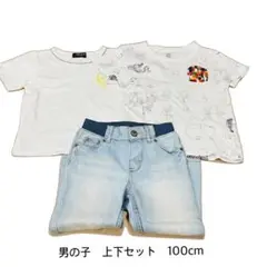 男の子 Tシャツ ズボン 上下セット 100cm