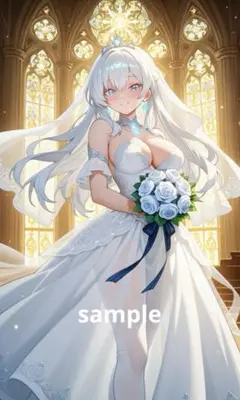 AIイラスト　美女 L版サイズ 1点物 C85