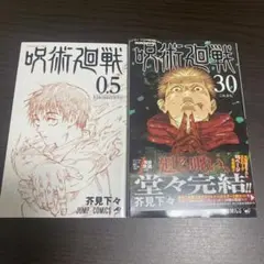 呪術廻戦 0.5巻 & 30巻 セット クリアファイル付き