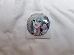 プロジェクトセカイ 初音ミク グリッター缶バッジ