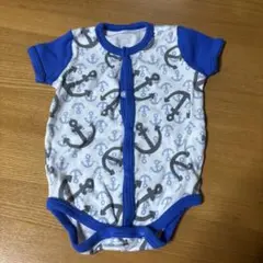 アンカー柄ロンパース 60cm