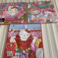 キティご当地ミニタオル　新品未開封品3枚